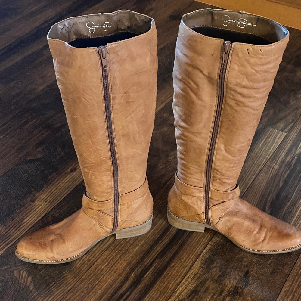 Jessica Simpson Tan Tall Boots - Picture 5 of 10
